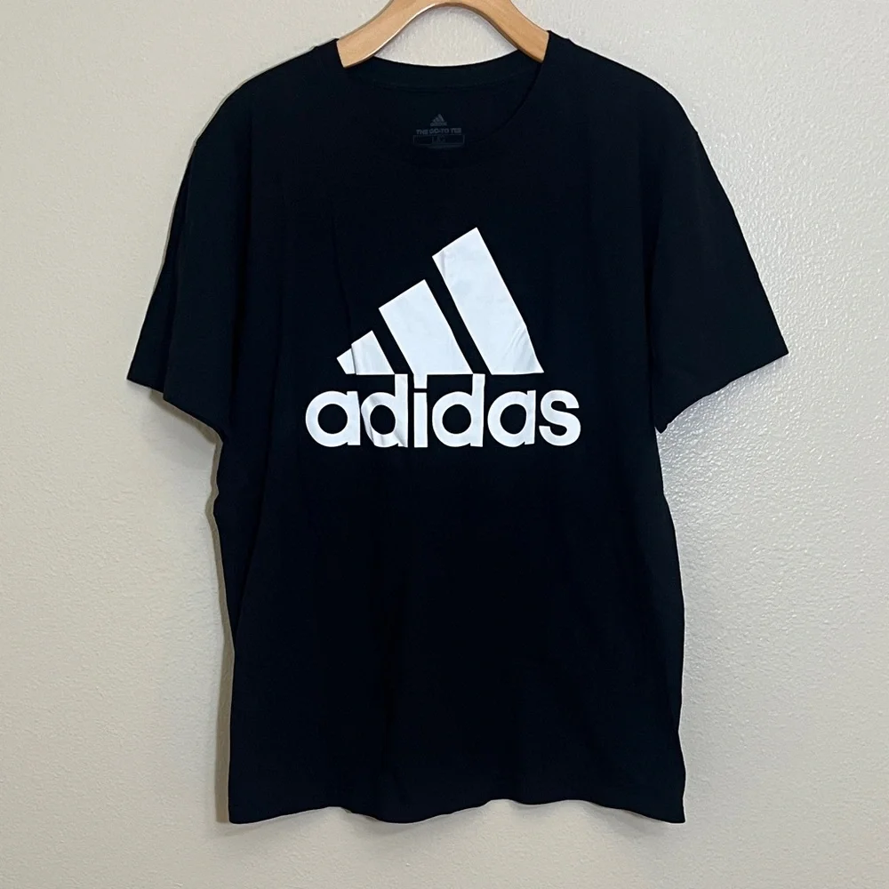 Adidas The Go-To Black Athletic T-Shirt